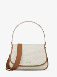 Holmes Medium Signature Logo Convertible Messenger Bag