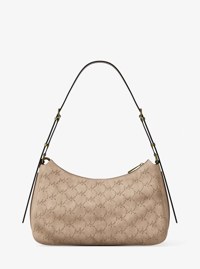 Nolita Medium Whipstitched Logo Leather Shoulder Bag