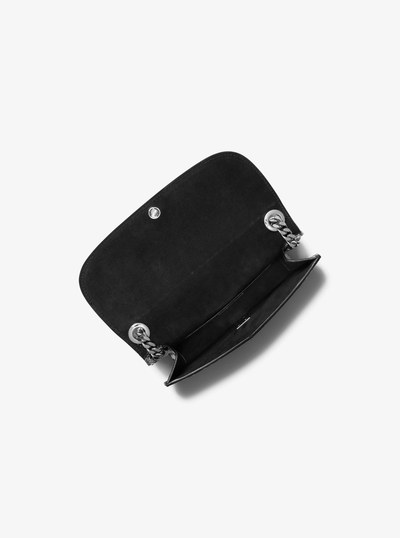 Christie Mini Python Embossed Leather Envelope Bag