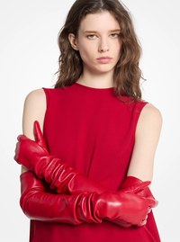 Leather Opera Gloves