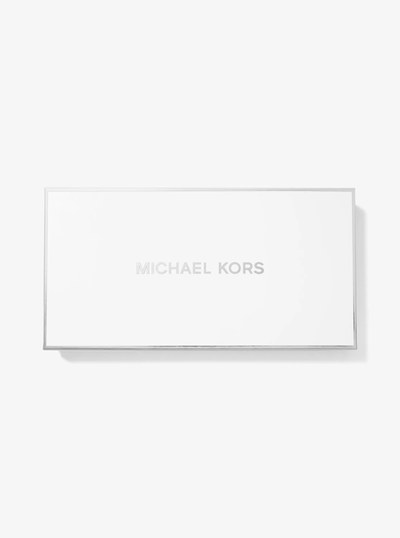 Large Logo Continental Wallet in VANILLA | Michael Kors