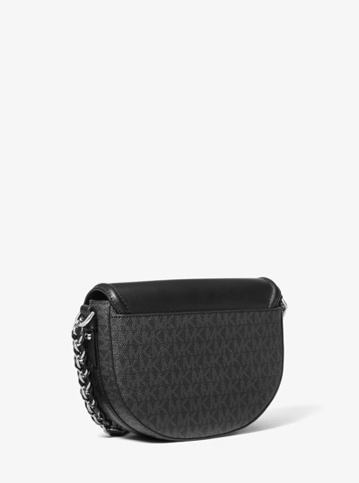 Jet Set Charm Medium Leather and Logo Crossbody Bag
