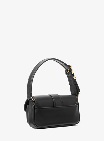 Colby Extra-Small Leather Shoulder Bag in BLACK | Michael Kors