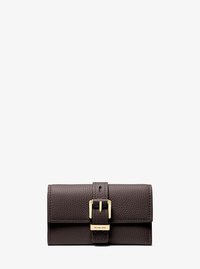 Nolita Medium Pebbled Leather Tri-Fold Wallet