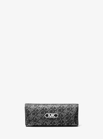 Metallic Empire Signature Logo Glasses Case