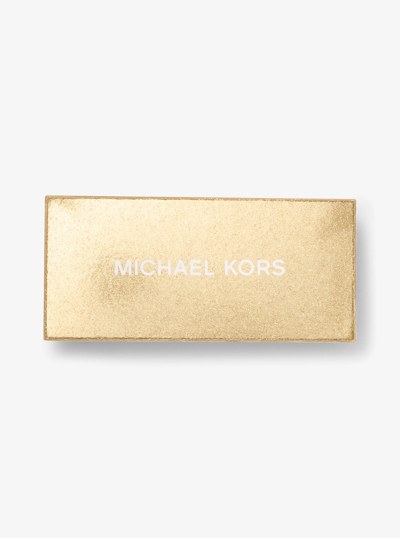 Metallic Empire Signature Logo Glasses Case