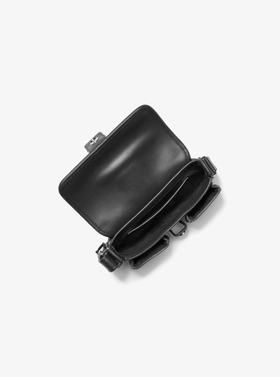 Colby Extra-Small Leather Shoulder Bag in BLACK | Michael Kors