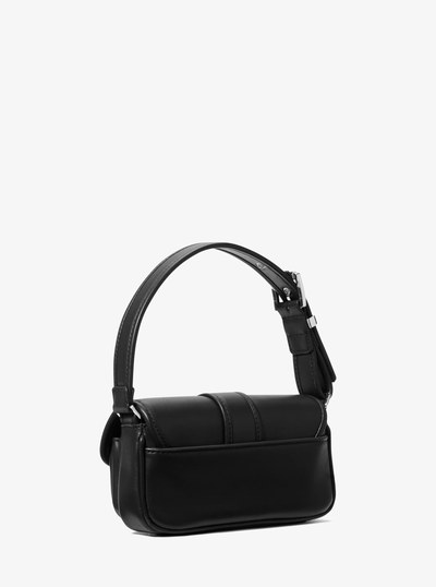 Colby Extra-Small Leather Shoulder Bag in BLACK | Michael Kors
