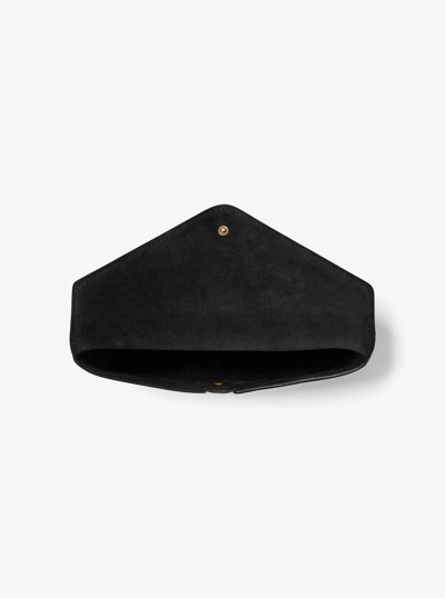 Jordi 3-in-1 Leather Envelope Wallet in BLACK | Michael Kors