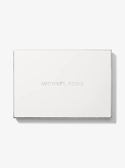 Jordi 3-in-1 Leather Envelope Wallet in BLACK | Michael Kors