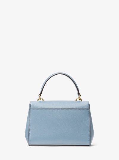 Ava Extra-Small Saffiano Leather Crossbody in CHAMBRAY | Michael Kors