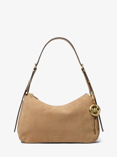Leather MK Pop Charm in HUSK | Michael Kors