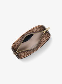 Jet Set Small Signature Logo Camera Crossbody Bag