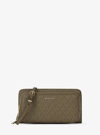 Jet Set Large Signature Logo Crossbody Bag