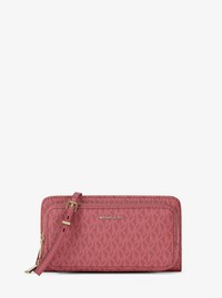 Jet Set Large Signature Logo Crossbody Bag