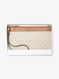 Pochette-bracelet Jet Set de taille moyenne &agrave; logo Signature
