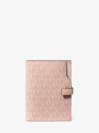 Jet Set Signature Logo Passport Wallet