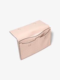 Jet Set Signature Logo Laptop Case