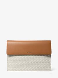 Jet Set Signature Logo Laptop Case