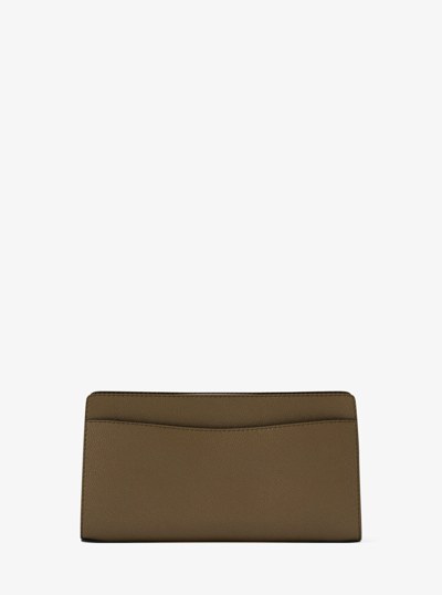 Tr&egrave;s petit sac &agrave; bandouli&egrave;re convertible Hamilton en cuir in LODEN | Michael Kors