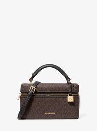Tr&egrave;s petit sac &agrave; bandouli&egrave;re convertible Jana &agrave; logo Signature