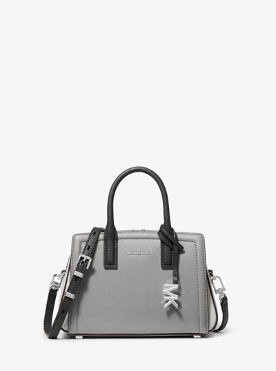 Laila Extra-Small Color-Block Leather Crossbody Bag in STORM MULTI | Michael Kors