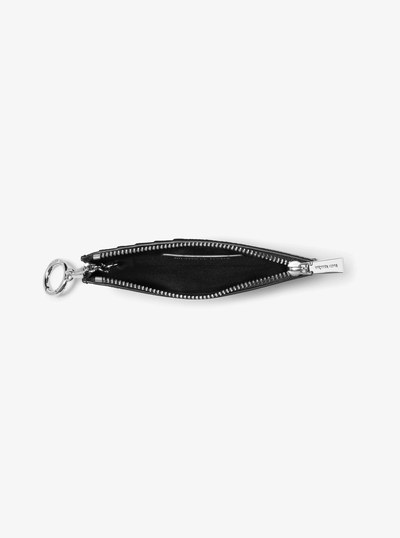 Jet Set Small Signature Logo Card Case in BLACK | Michael Kors