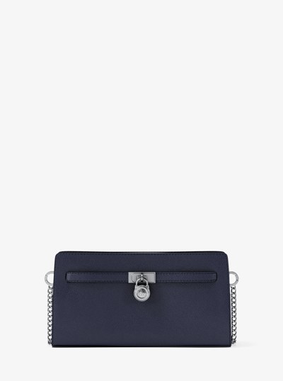 Hamilton Moderne Extra-Small Leather Convertible Crossbody Bag in DRESS BLUES | Michael Kors