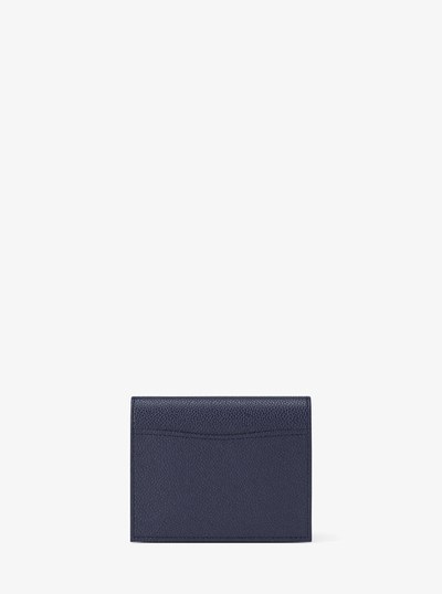 Hamilton Moderne Small Leather Wallet in DRESS BLUES | Michael Kors