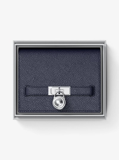 Hamilton Moderne Small Leather Wallet in DRESS BLUES | Michael Kors
