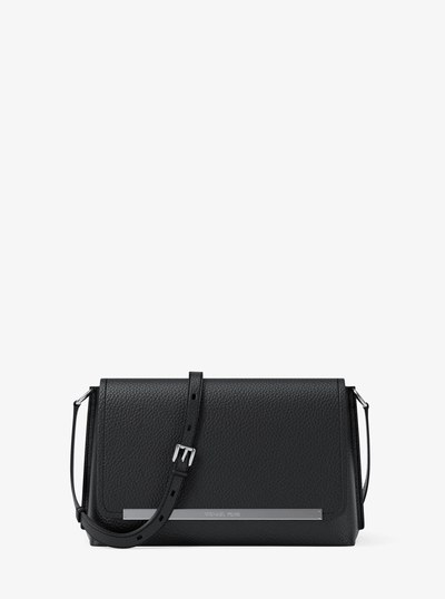 Evelyn Medium Crossbody Bag in BLACK | Michael Kors