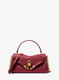 Hamilton Extra-Small Textured Leather Soft Crossbody Bag