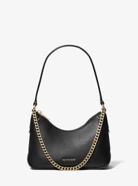 Jet Set Small Pebbled Leather Convertible Pochette