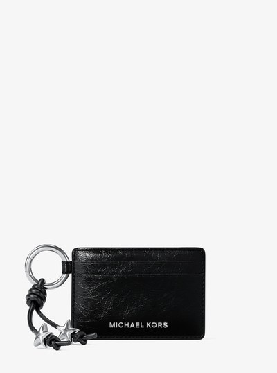 Jet Set Small Card Case Wristlet in BLACK | Michael Kors