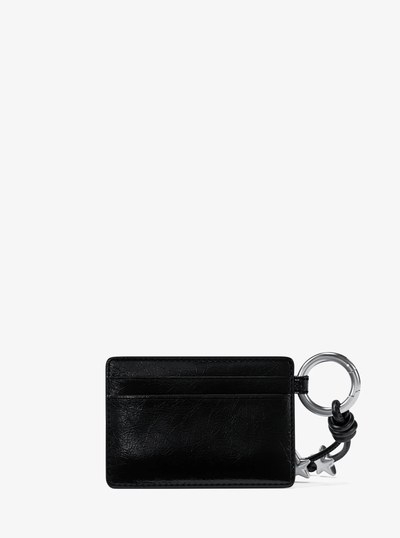 Jet Set Small Card Case Wristlet in BLACK | Michael Kors