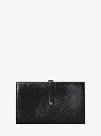 Jet Set Medium Patent Travel Wallet