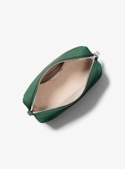 Bryant Small Pebbled Leather Convertible Crossbody Bag in MOSS | Michael Kors