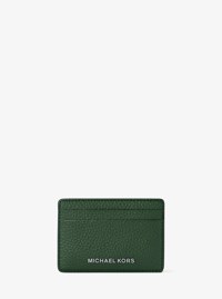 Pebbled Leather Card Case