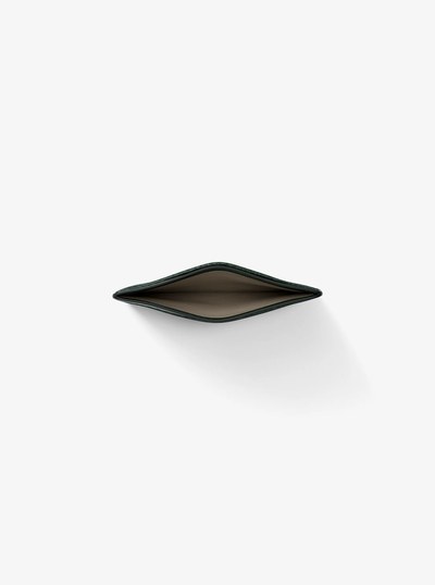 Pebbled Leather Card Case in MOSS | Michael Kors