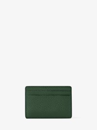 Pebbled Leather Card Case