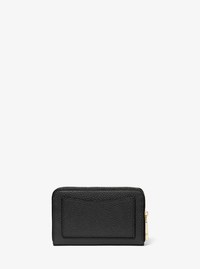 Petit portefeuille en cuir grain&eacute;