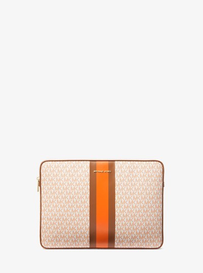 Jet Set Logo Stripe 13 Inch Laptop Case