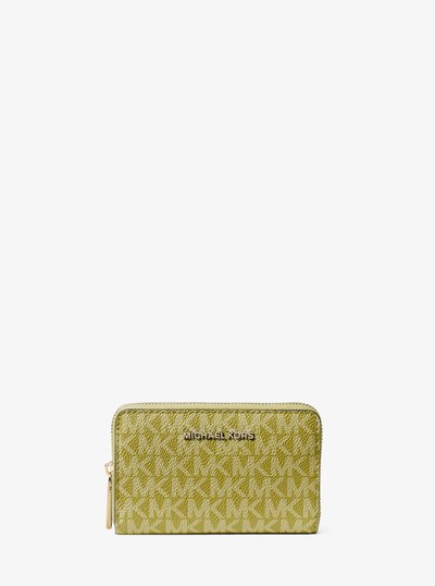 Petit portefeuille &agrave; logo in PISTACHE | Michael Kors