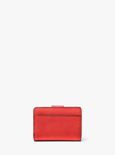 Mercer Small Leather Wallet in BURNT SIENNA | Michael Kors