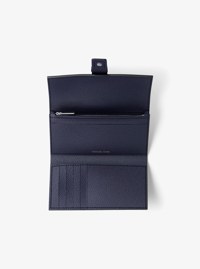 Nolita Medium Pebbled Leather Tri-Fold Wallet
