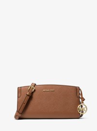 Becca Small Saffiano Leather Crossbody Bag