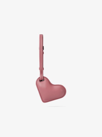 Puffy Heart Leather Bag Charm in ROSEWOOD | Michael Kors