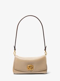 Petite pochette Bryant en cuir textur&eacute;