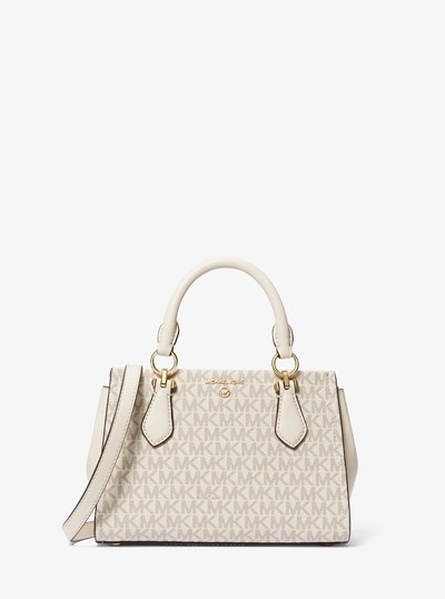 Marilyn Small Logo Crossbody Bag in VAN/CREAM | Michael Kors