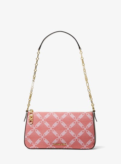 Empire Medium Chain-Link Shoulder Bag in SPICED CORAL | Michael Kors